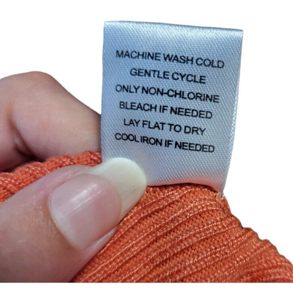 NWT Almost Famous orange two-piece cut out top and shorts set, size medium - Picture 7 of 12